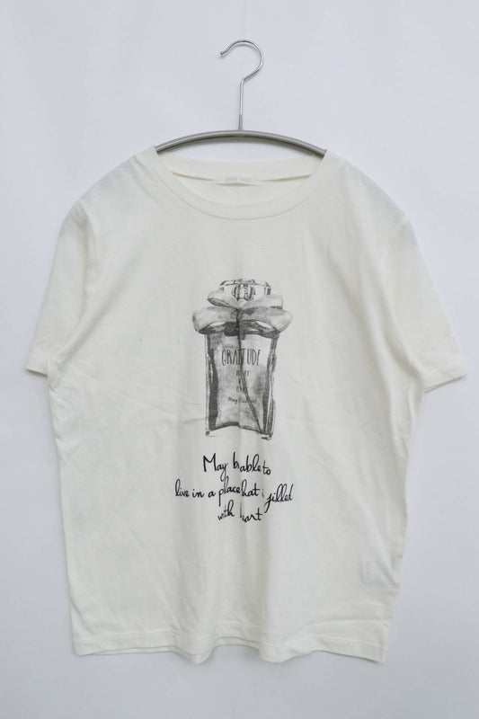 ehka sopo/エヘカソポ/Tシャツ/カットソー/トップス/ホワイト/M