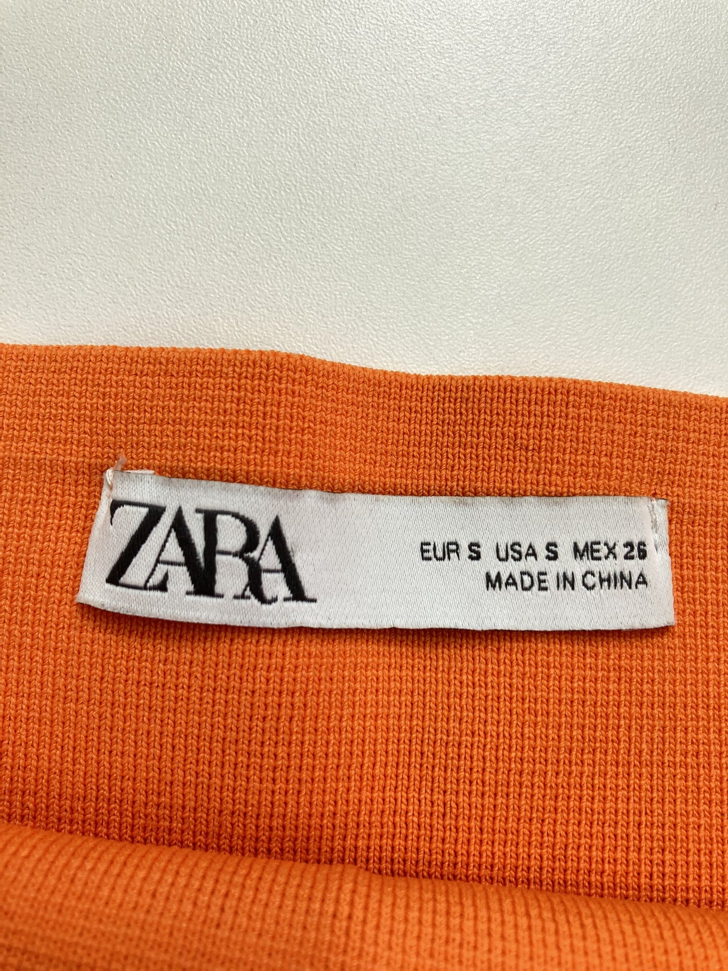 ZARA/ザラ/キャミソール/トップス/オレンジ/S