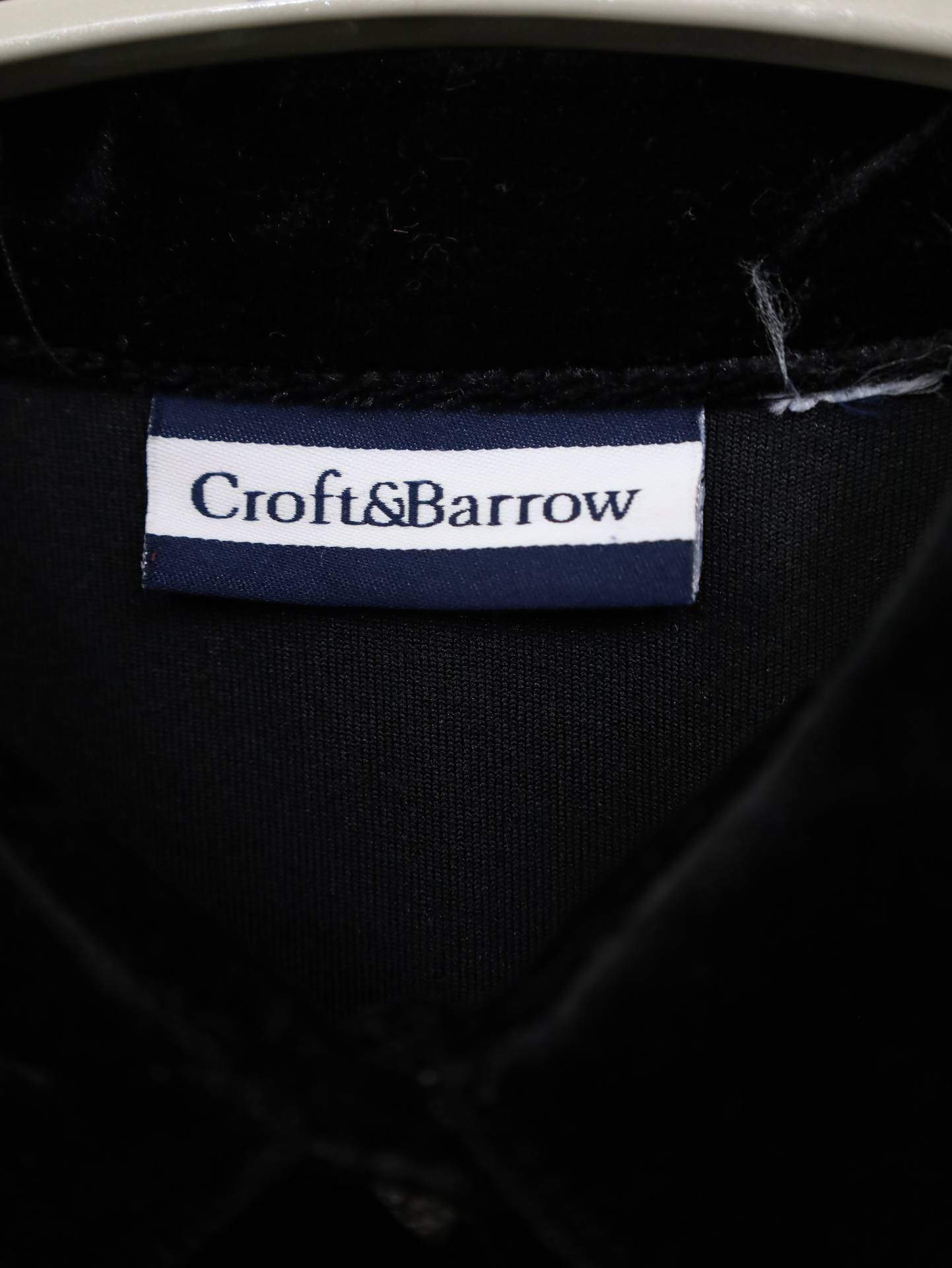 croft&barrow/シャツ/ブラウス/トップス/ブラック