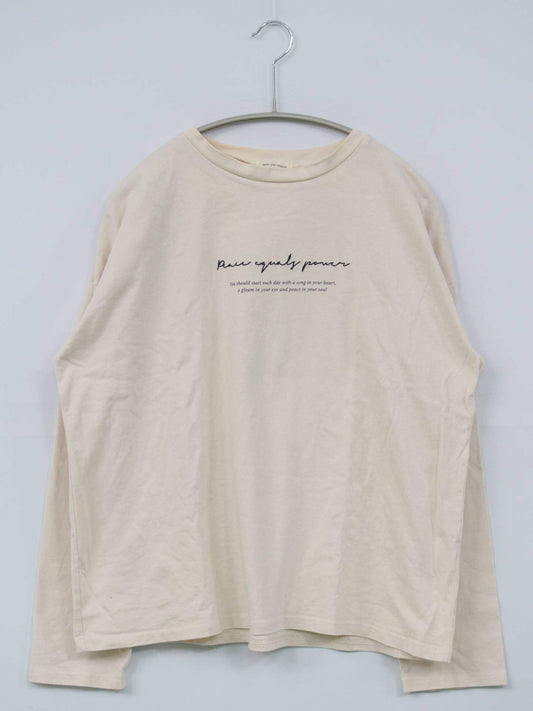 apres jour mignon/アプレジュールミニョン/Tシャツ/カットソー/トップス/アイボリー/F