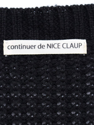 continuer de NICE CLAUP/コンティニューデナイスクラップ/カーディガン/ボレロ/トップス/ブラック/F