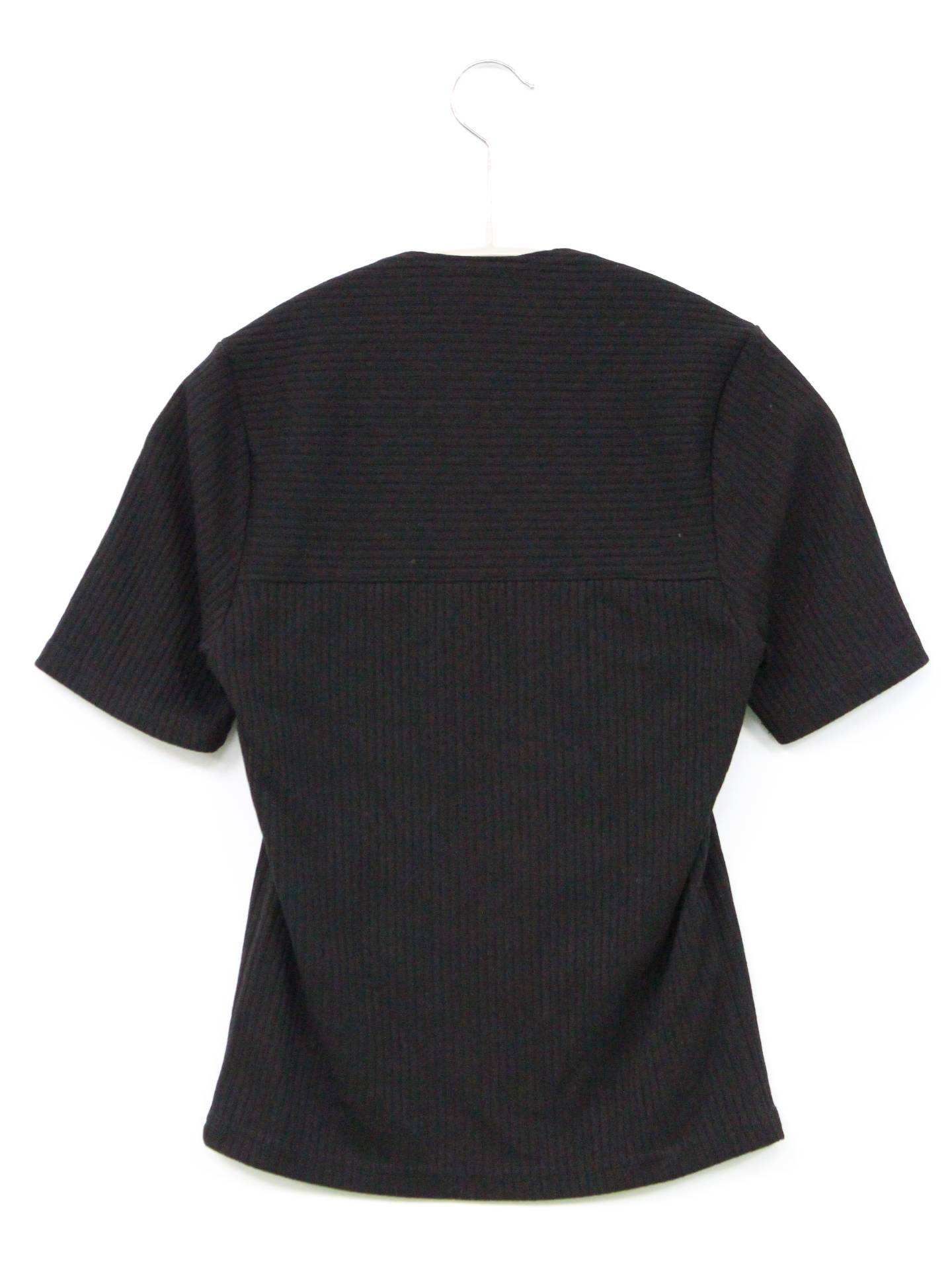 SPIRALGIRL/Tシャツ/カットソー/トップス/ブラック/F