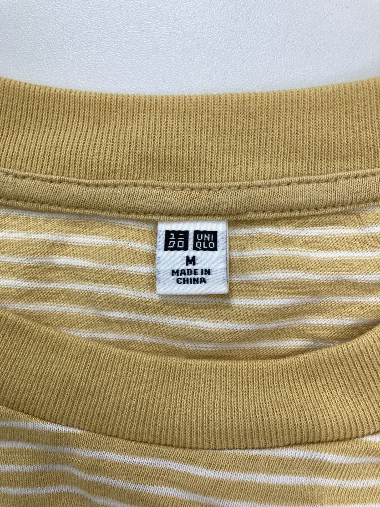 UNIQLO/ユニクロ/Tシャツ/カットソー/トップス/イエロー/M