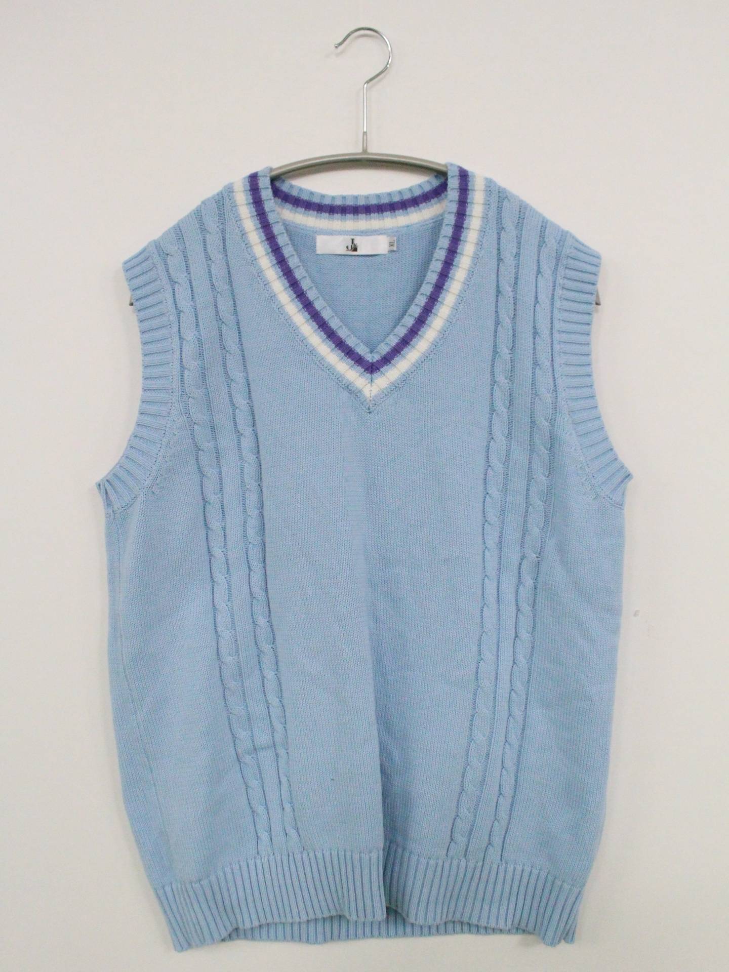 ベスト/トップス/スカイブルー/XL