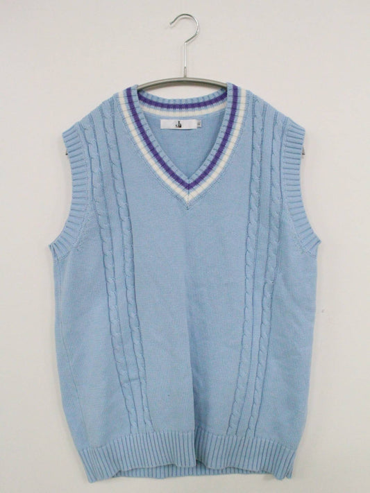 ベスト/トップス/スカイブルー/XL