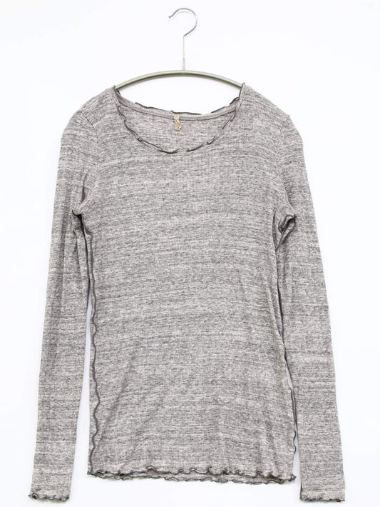 Tシャツ/カットソー/トップス/グレー/2