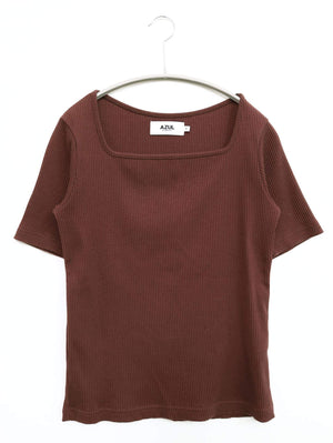 AZUL/アズール/Tシャツ/カットソー/トップス/ブラウン/S