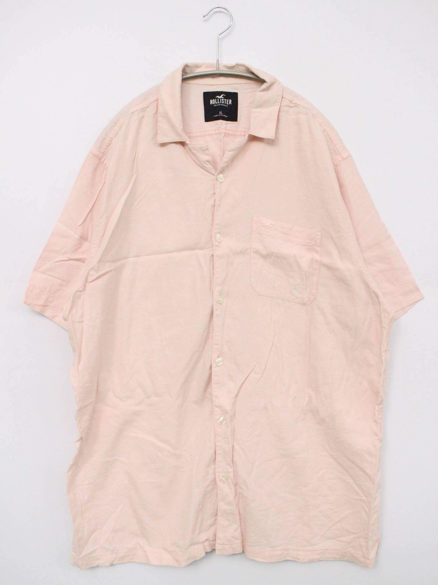 HOLLISTER/ホリスター/シャツ/ブラウス/トップス/ピンク/XL