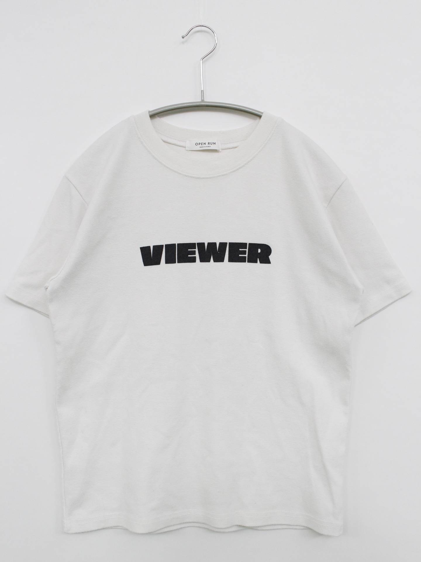 OPEN RUN/Tシャツ/カットソー/トップス/ホワイト