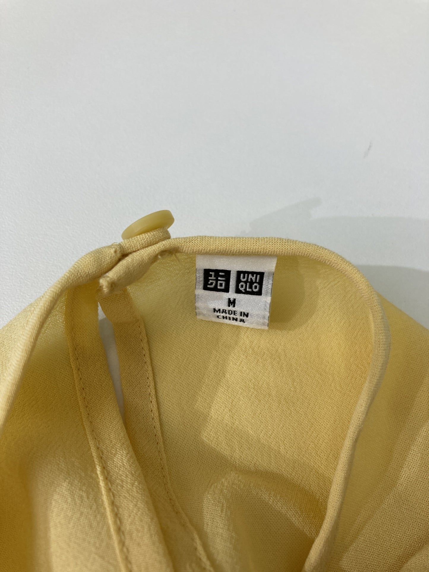 UNIQLO/ユニクロ/ワンピース/ワンピース/ドレス/イエロー/M