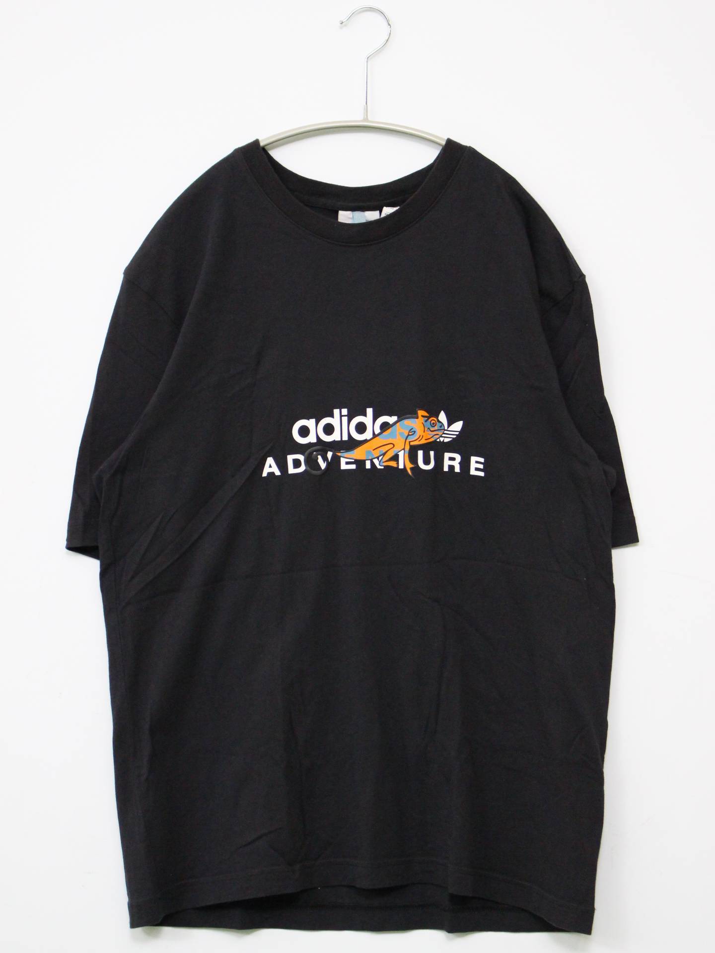 adidas/Tシャツ/カットソー/トップス/ブラック/L
