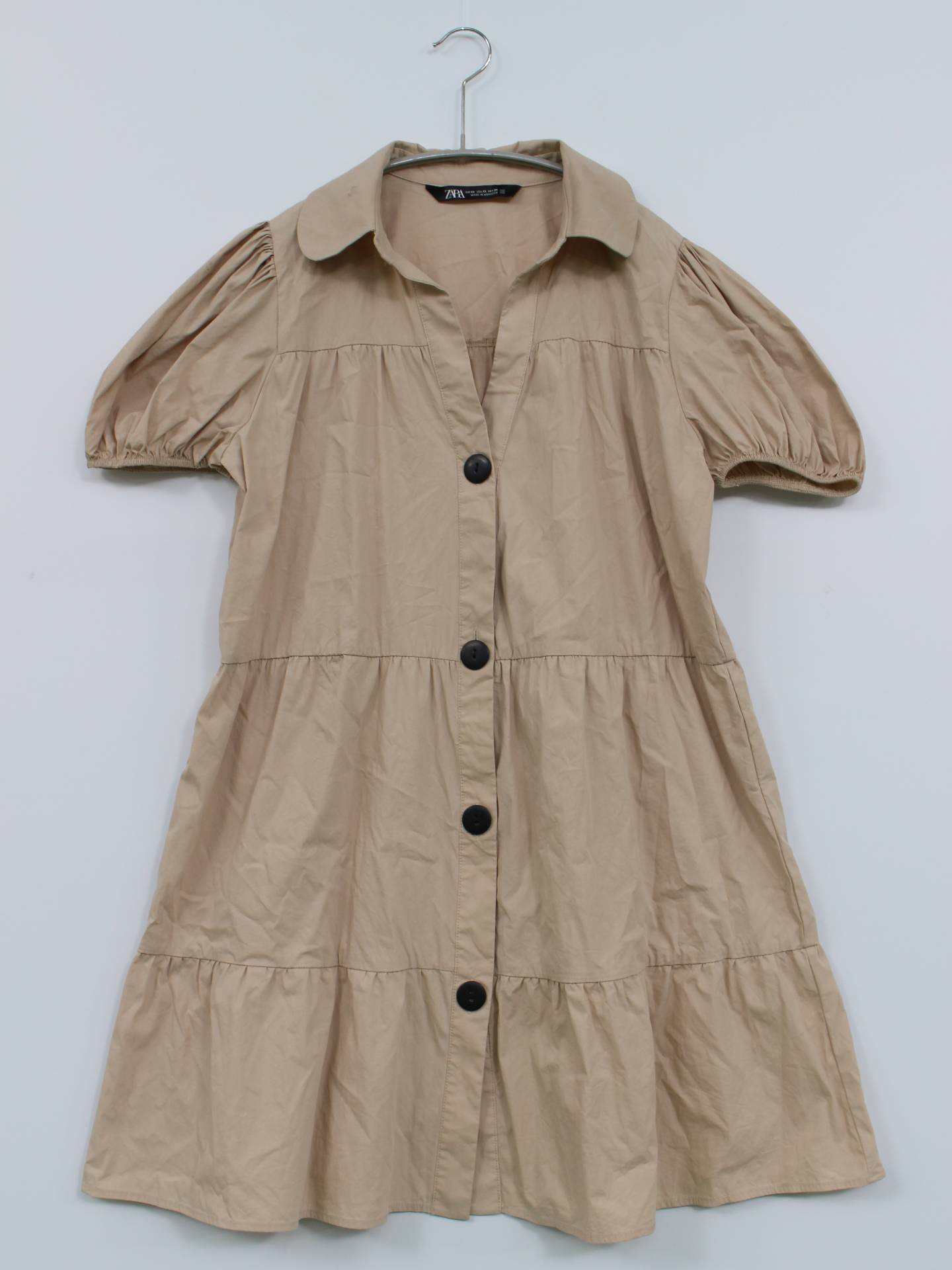 ZARA/ザラ/ワンピース/ワンピース/ドレス/ベージュ/XS