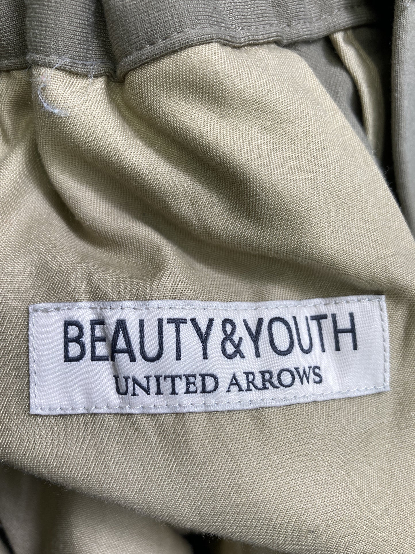 BEAUTY&YOUTH/ビューティーアンドユース/その他パンツ/パンツ/ベージュ/L