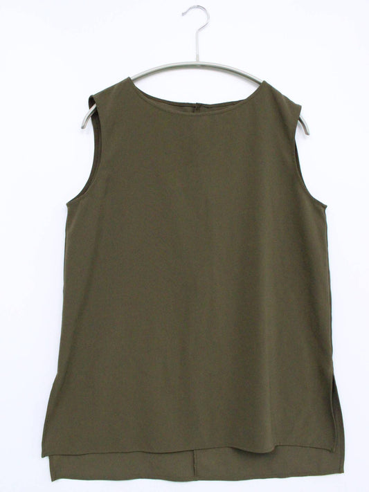 UNIQLO/ユニクロ/ノースリーブ/トップス/カーキ/M