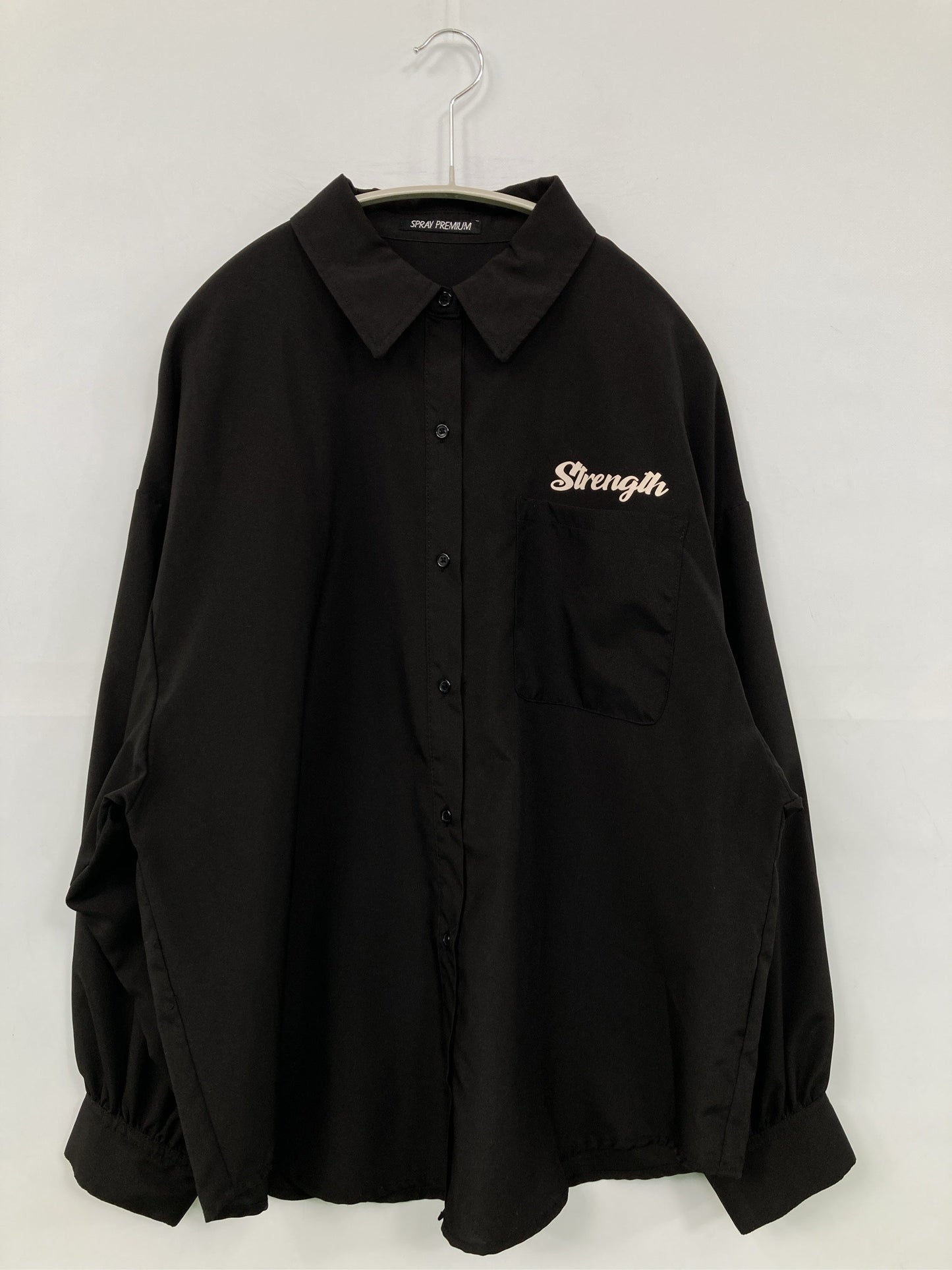 SPRAY PREMIUM/スプレイプレミアム/シャツ/ブラウス/トップス/ブラック/F