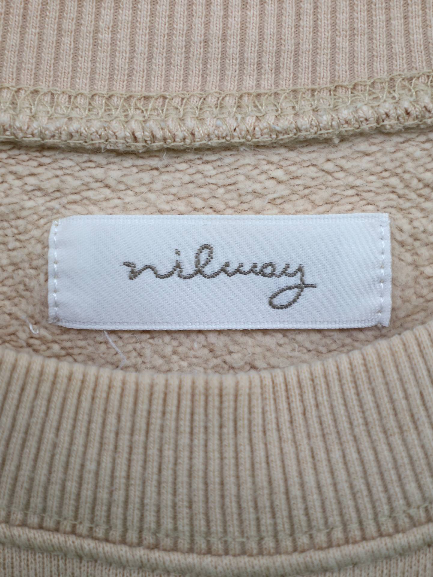 Nilway/スウェット/トップス/ベージュ/M
