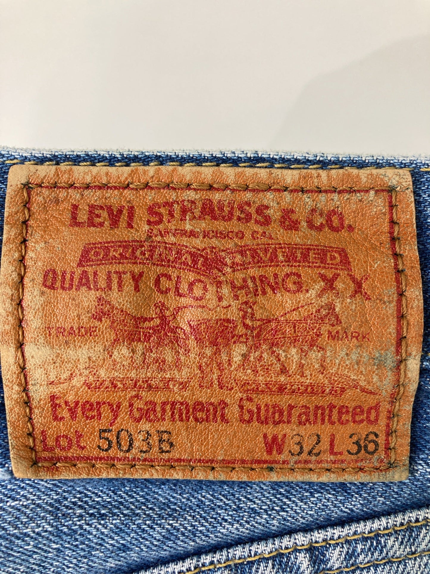 LEVI STRAUSS & CO./リーバイストラウスアンドカンパニー/デニムパンツ/パンツ/ブルー/W32 L36
