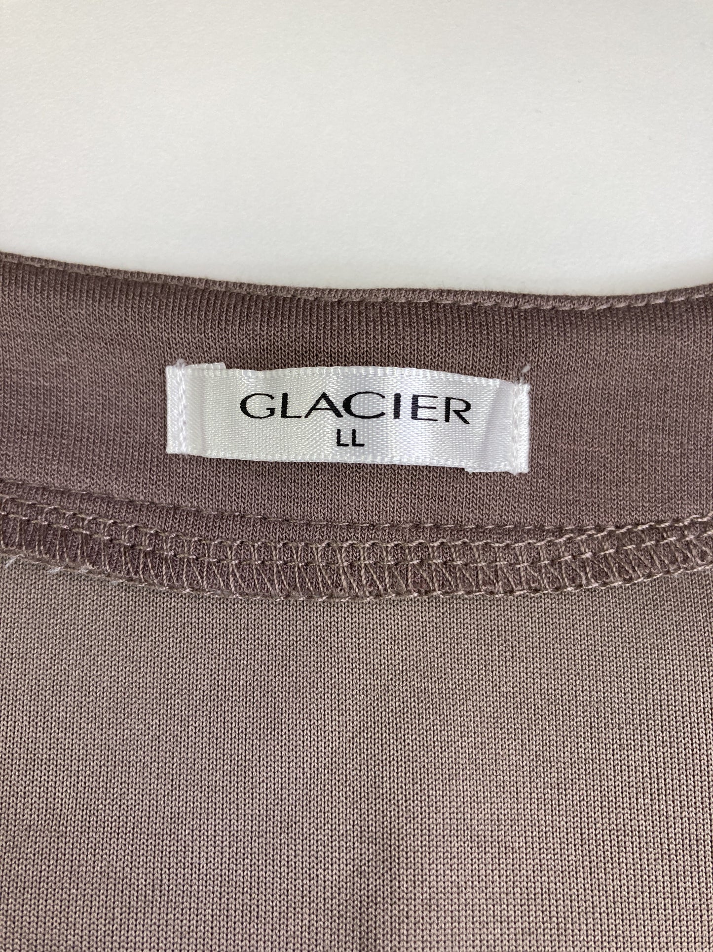 GLACIER/グラシア/Tシャツ/カットソー/トップス/ブラウン/LL