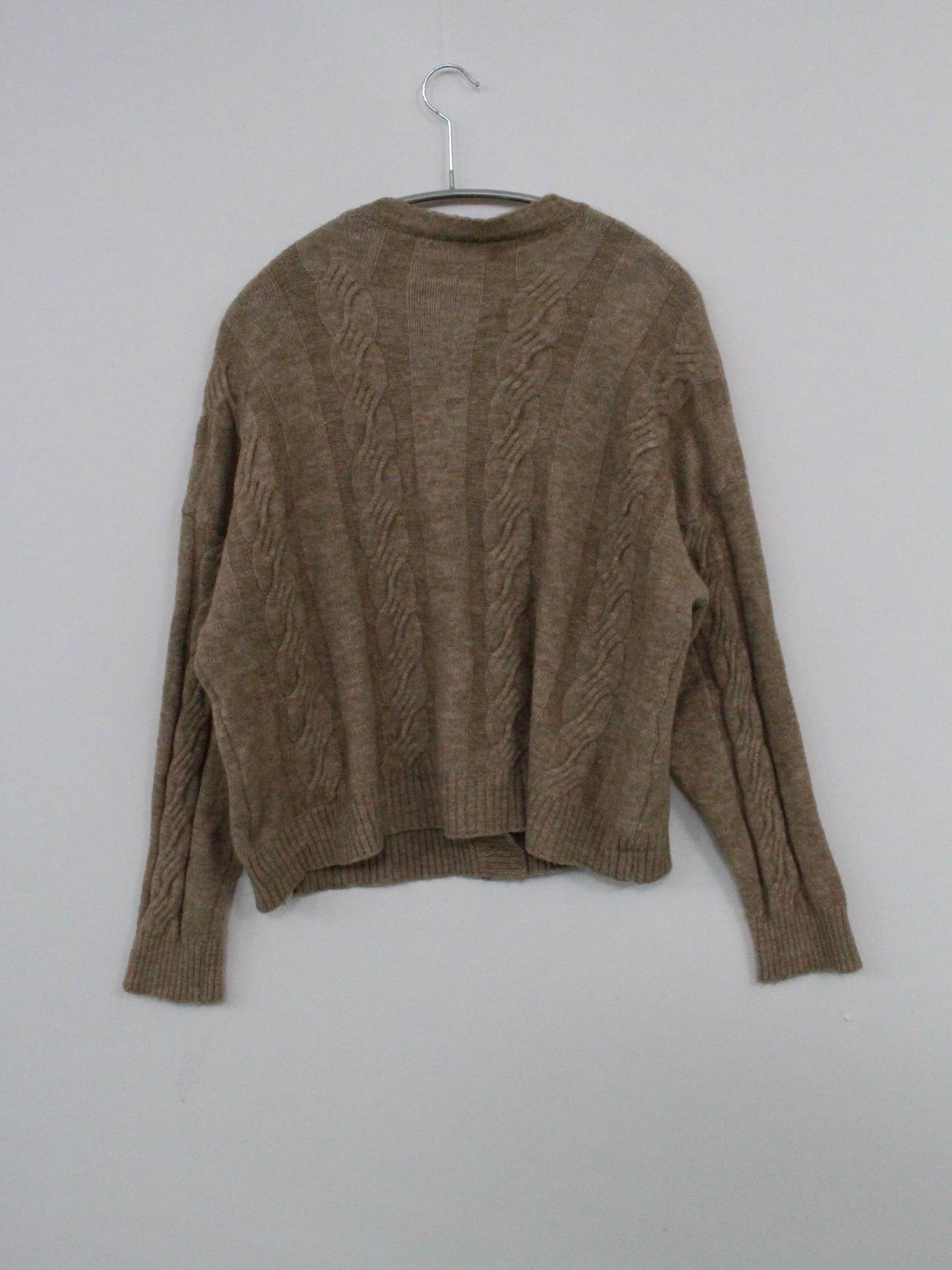 カーディガン/ボレロ/トップス/ブラウン