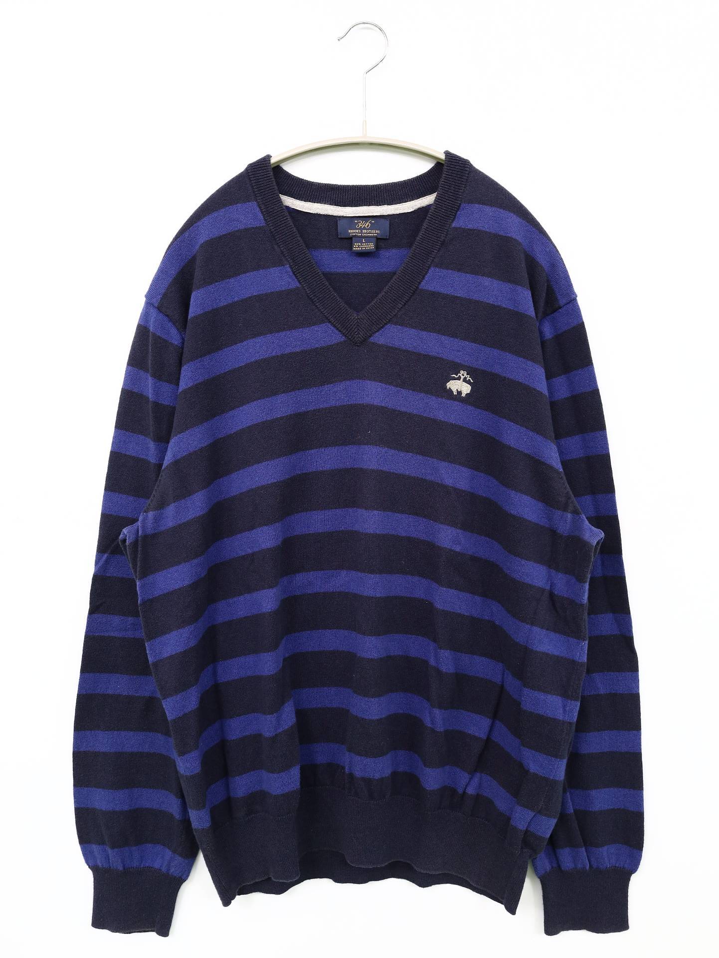 BROOKS BROTHERS/ニット/セーター/トップス/パープル/L