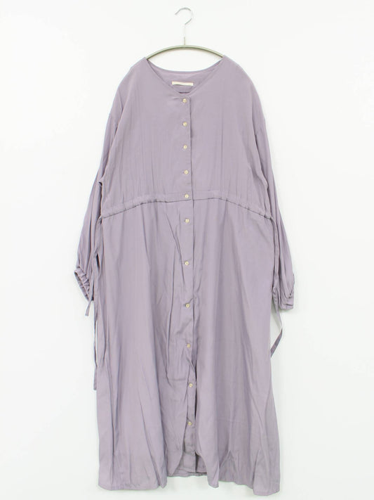 RETRO GIRL/レトロガール/シャツワンピース/ワンピース/ドレス/パープル/F