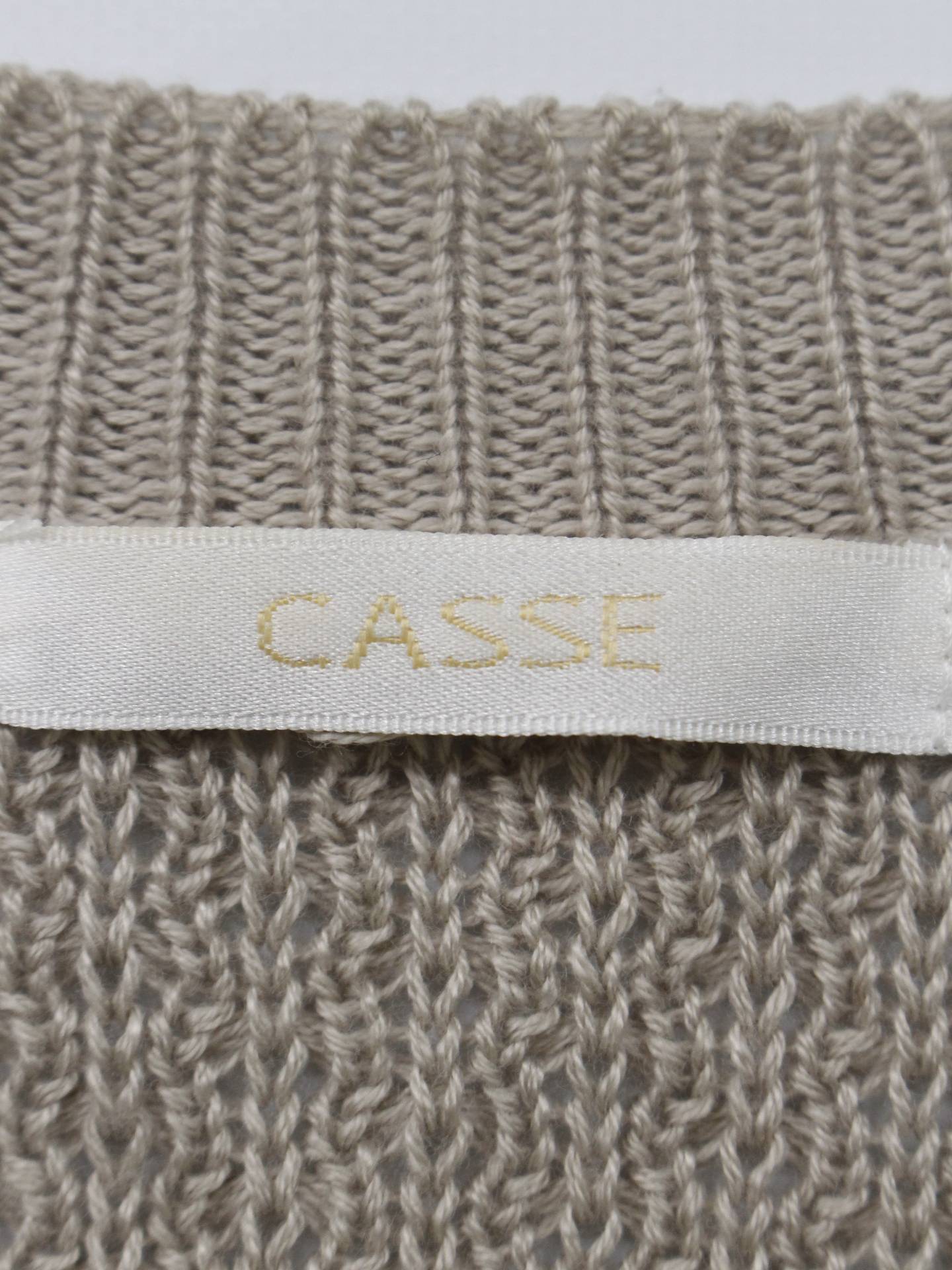 CASSE/カーディガン/ボレロ/トップス/ベージュ/M