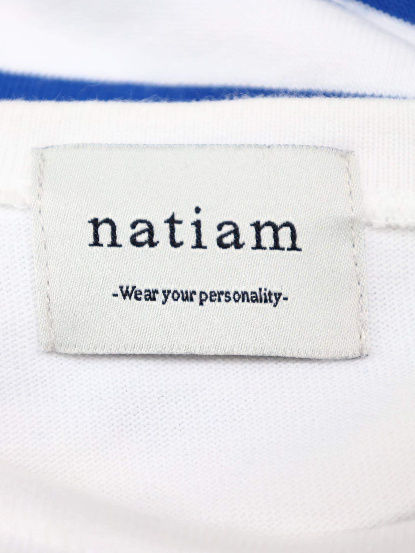 natiam/Tシャツ/カットソー/トップス/ホワイト