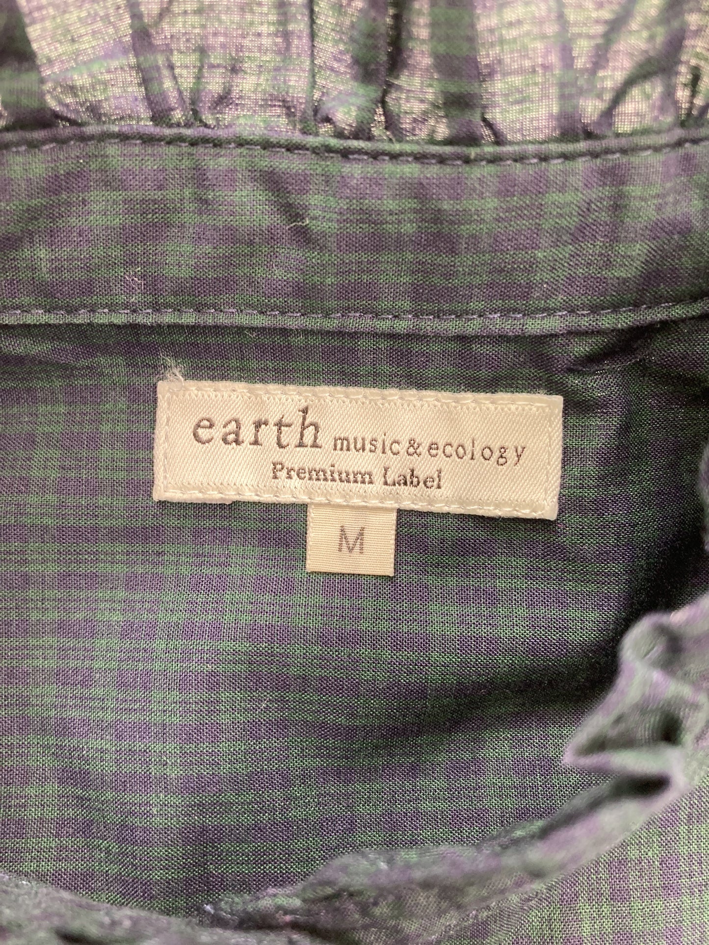 earth music&ecology/アースミュージックアンドエコロジー/シャツ/ブラウス/トップス/ブラック/M