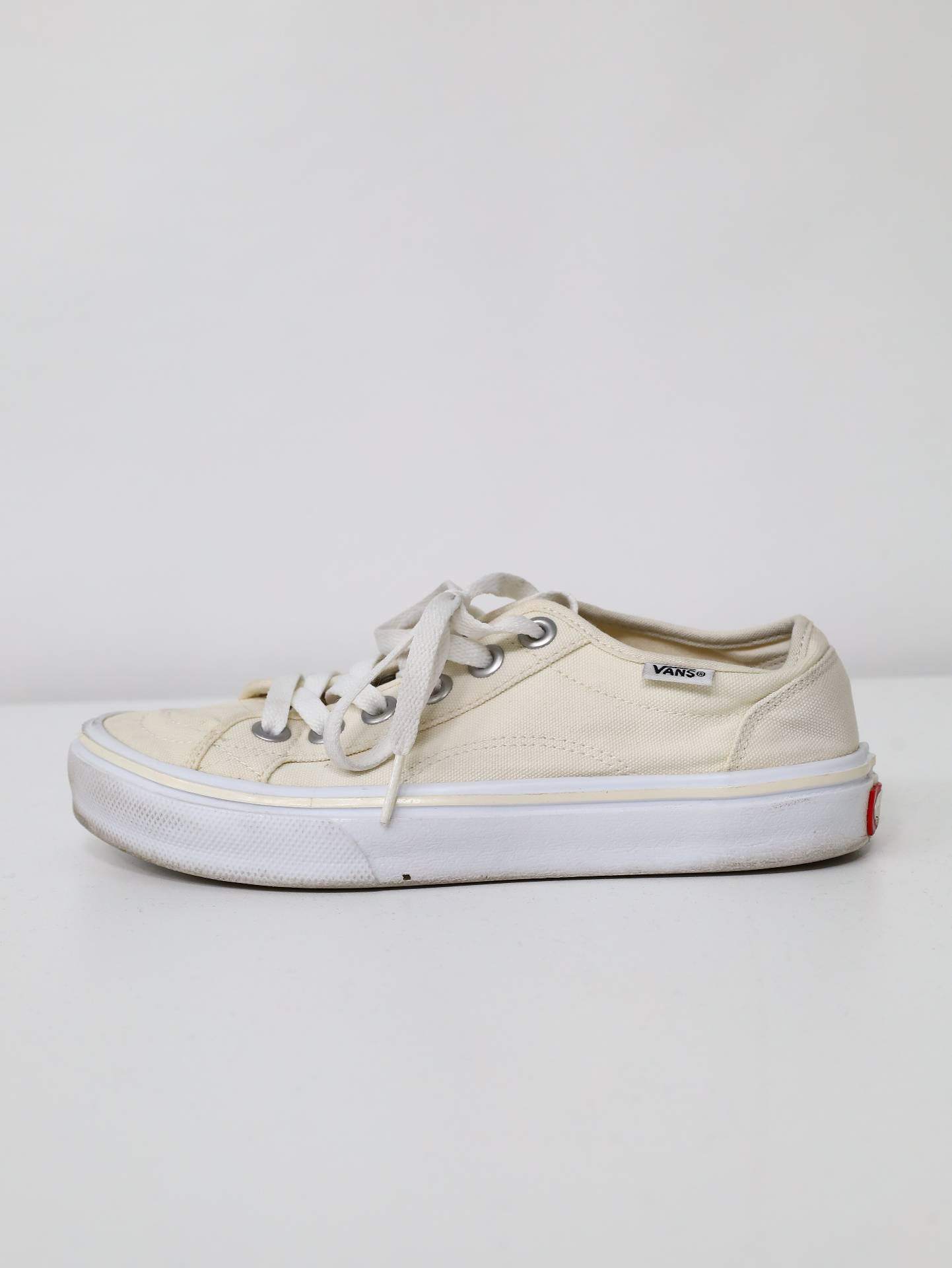 VANS/バンズ/スニーカー/シューズ/アイボリー/23cm