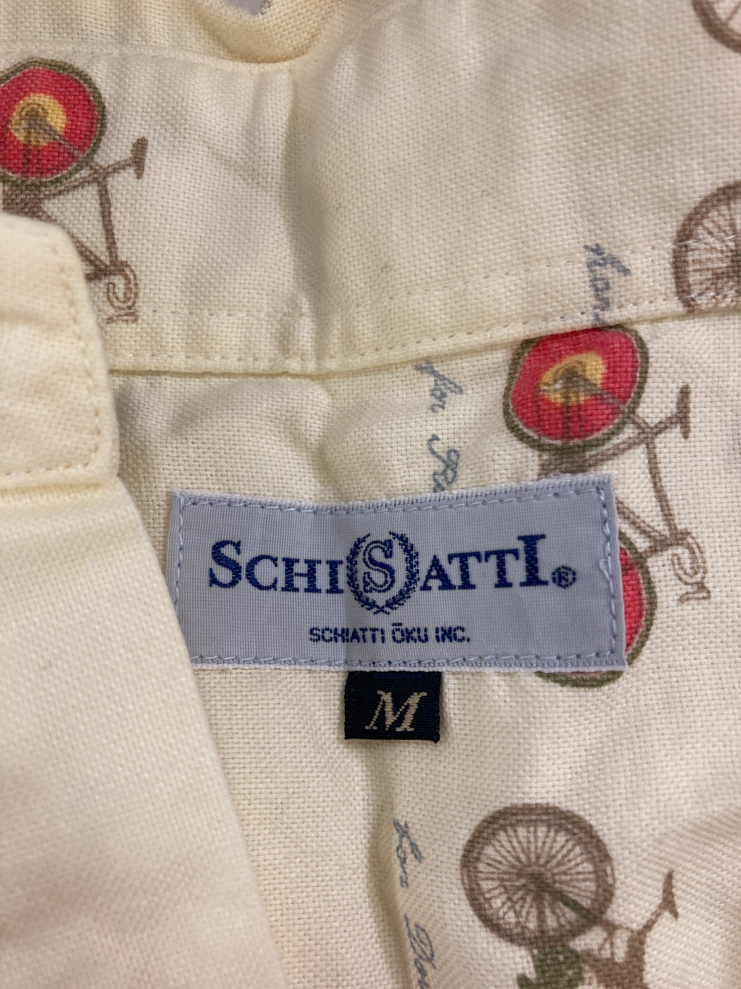 SCHISATTI/シャツ/ブラウス/トップス/アイボリー/M