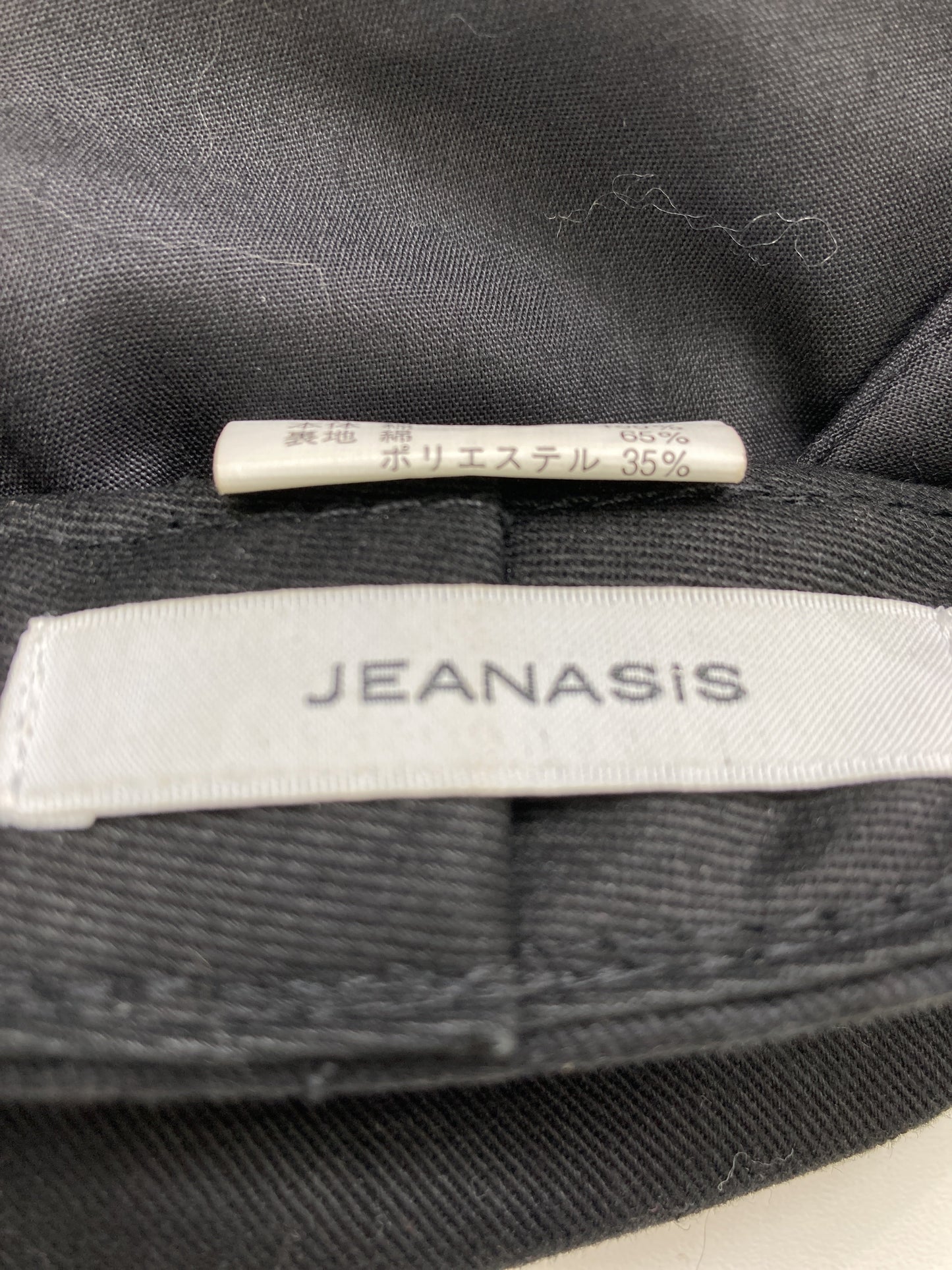JEANASIS/ジーナシス/キャスケット/帽子/ブラック