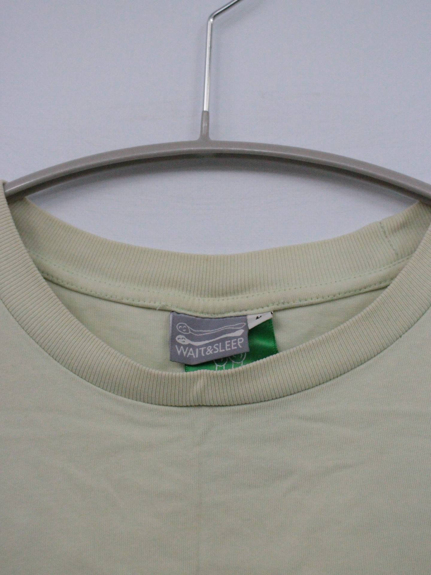 WAIT & SLEEP/Tシャツ/カットソー/トップス/アイボリー/L