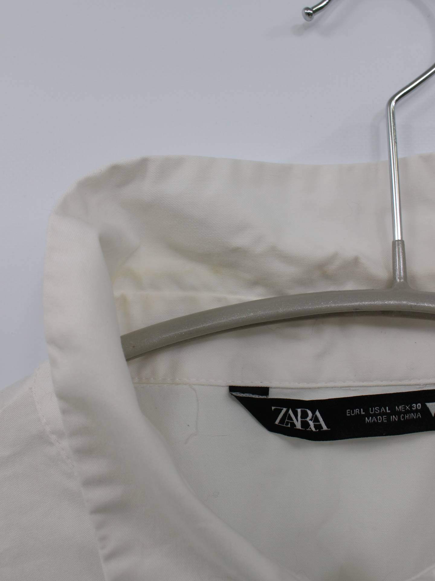 ZARA/ザラ/ワンピース/ワンピース/ドレス/ホワイト/L