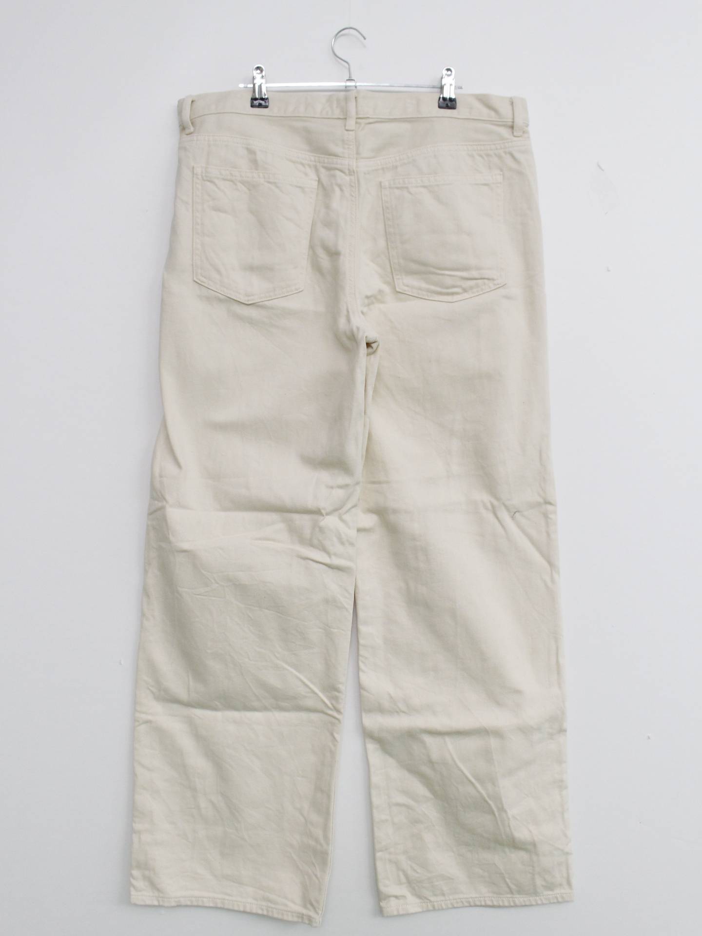 UNIQLO/ユニクロ/スラックス/パンツ/アイボリー/30(76cm)
