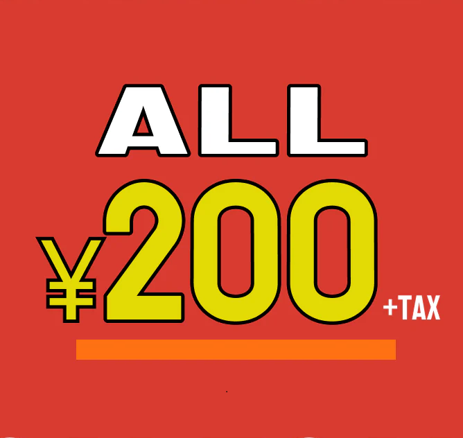 MEN'S 200円 (75%OFF) コーナー