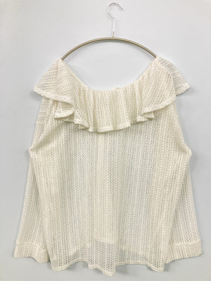 merry jenny/メリージェニー/ニット/セーター/トップス/ホワイト/F