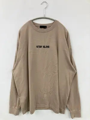 163/Tシャツ/カットソー/トップス/ベージュ/M