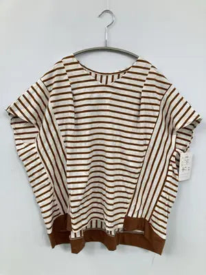 DIAPASON/Tシャツ/カットソー/トップス/ブラウン/M-L