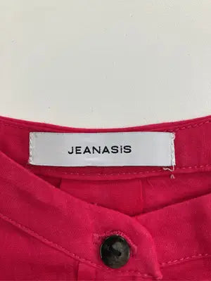 JEANASIS/ジーナシス/シャツ/ブラウス/トップス/レッド/F