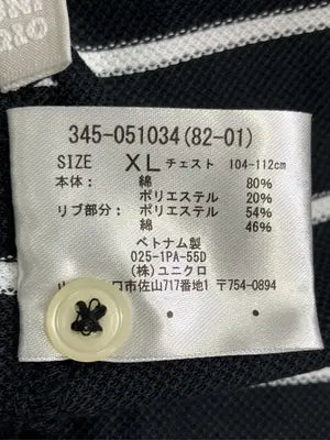 UNIQLO/ユニクロ/ポロシャツ/トップス/ブラック/XL