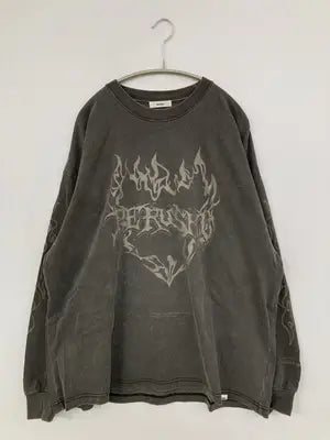 Perushu/ペルーシュ/Tシャツ/カットソー/トップス/ブラック/L