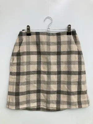 UNIQLO/ユニクロ/ショート/ミニスカート/スカート/ベージュ/ウエスト61cm ヒップ88cm