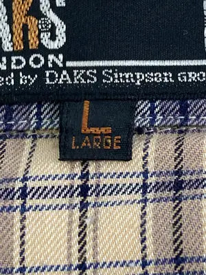 DAKS/ダックス/シャツ/ブラウス/トップス/ブラウン/L