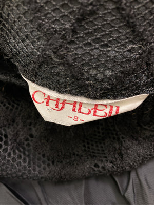 CHALEIL/ショート/ミニスカート/スカート/ブラック/9