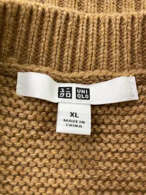 UNIQLO/ユニクロ/ベスト/トップス/ブラウン/XL