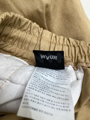 WVUR/チノパンツ/パンツ/ベージュ/XL