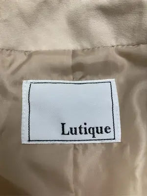 Lutique/ルティーク/トレンチコート/ジャケット/アウター/ベージュ/M  バスト79～87　身長154～162