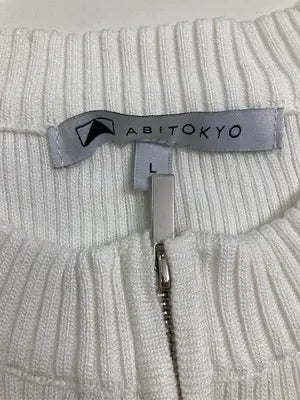 ABITOKYO/アビトーキョー/ニット/セーター/トップス/ホワイト/L