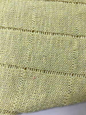 back number/バックナンバー/ニット/セーター/トップス/イエロー/MEDIUM