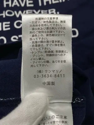 Ffein/Tシャツ/カットソー/トップス/ネイビー/L